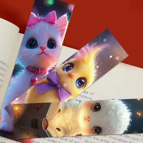 32 marque-pages animaux mignons – cadeau pour enseignant